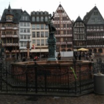 Rainy day in Frankfurt